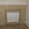 Smile Plumbing & Heating - Traditional owel rail installed as part of complete bathroom refurbishment project