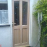 BS Carpentry & Maintenance - New rear hardwood door