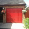 Ridgeway Garage Doors & Repairs - Hormann Up & Over Garage Door Marquess Design in Red