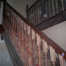 Lee Painting & Decorating - Thorough preparation underway  on this dark  hall stairs & landing