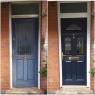 Custom Choice Home Improvements Ltd - Before and after Composite Door upgrade