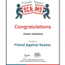 Pristine Gutters - Friends Against Scams Certificate