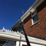 Pristine Gutters - Cleaning over a conservatory
