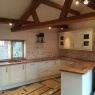 Crescent Carpentry & Building Ltd - Nice oak kitchen in barn conversion south cambs