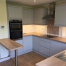 Crescent Carpentry & Building Ltd - Matt grey kitchen