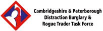 Cambridgeshire and Peterborough Distraction Burglary and Rogue Trader Task Force Logo