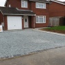 Cambridgeshire Driveways - Granite chippings driveway and block paved pathway installation in Market Deeping, Lincolnshire