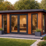 Stamford Garden Studios & Landscaping Ltd - Cedar Cladded Garden Room