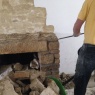 Steve Deprez Builders - Removal of stone work. 