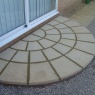 Borland Landscaping - half rotunda doorstep