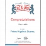 Garage Door & Shutter Services - Friends Against Scams Certificate