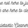 Sparkletastic Cleaners