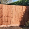 Steadfast - Short run 4 meters long feather edge fencing