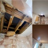 NW Plastering Co. - Ceiling repair after water leak