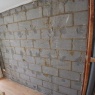 NW Plastering Co. - Water Damaged Wall Before