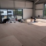 Eden Flooring - The girls prepping a showroom install