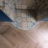 Eden Flooring - Eden Flooring - tiling of new open fireplace plus flooring