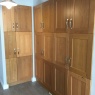 Crescent Carpentry & Building Ltd - Old oak kitchen doors re used on new larder storage