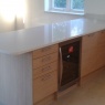 Crescent Carpentry & Building Ltd - Quartz breakfast bar Feb 2016