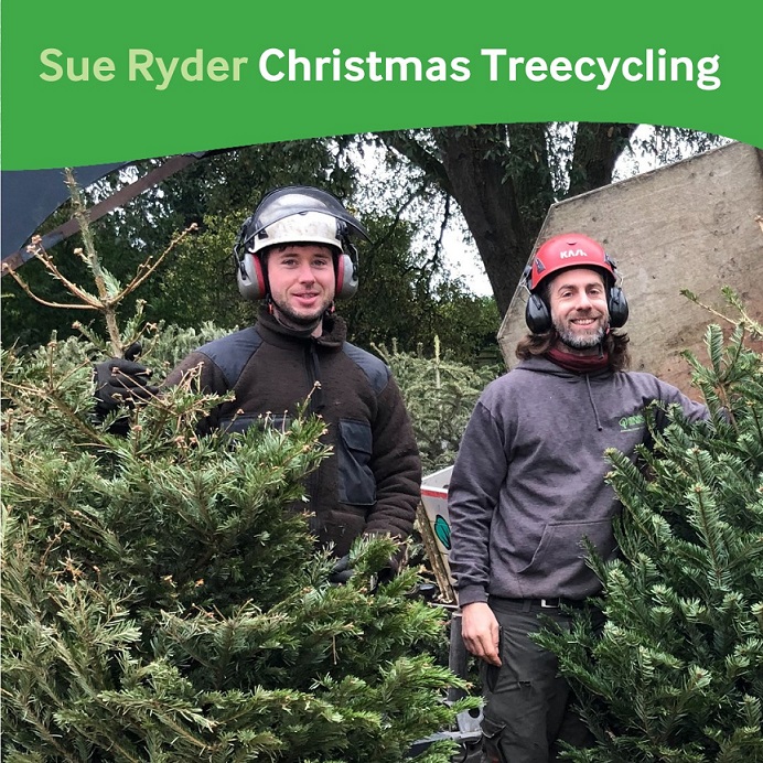 Sue Ryder Christmas Tree Recycling - Nene Valley Tree Services