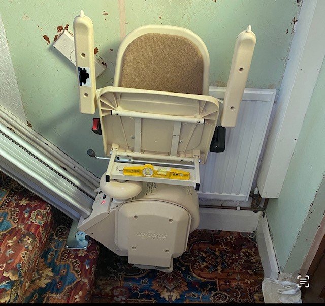 Stairlift installed badly